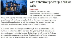 Vancouver Price