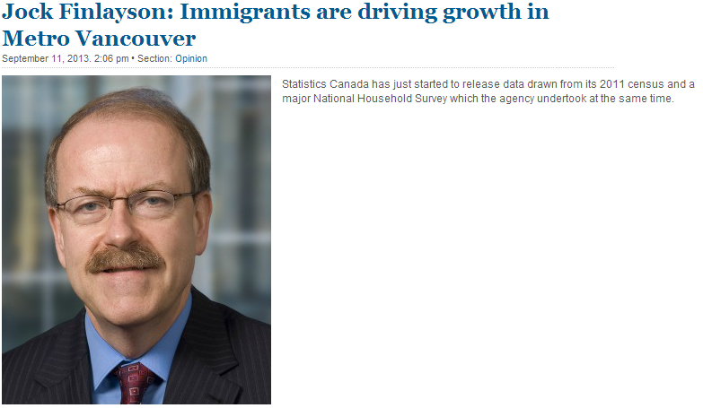 immigrants are driving growth in metro vancouver