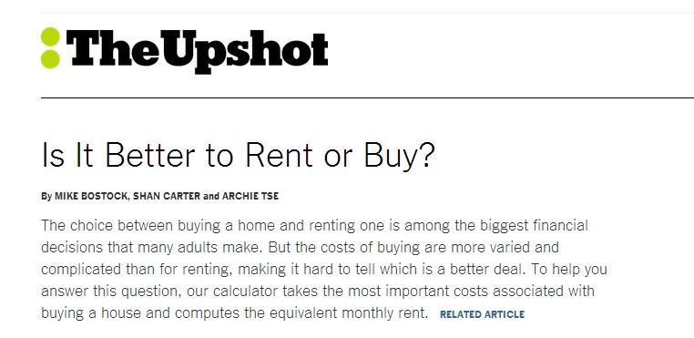 Rent or Buy