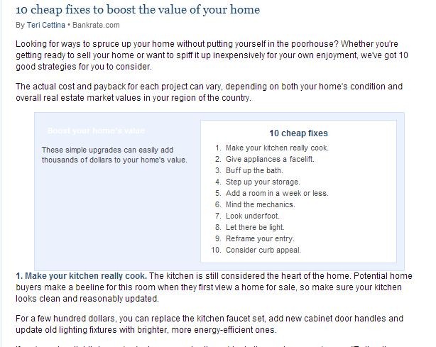 10 cheap fixes to boost the value of your home