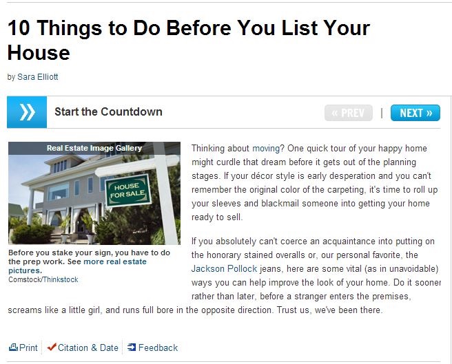 List Your House