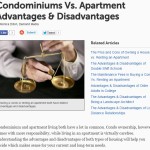 Condominium Vs. Apartment