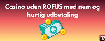 Bedste Casino Uden Rufus - Find Dit Drømme Casino